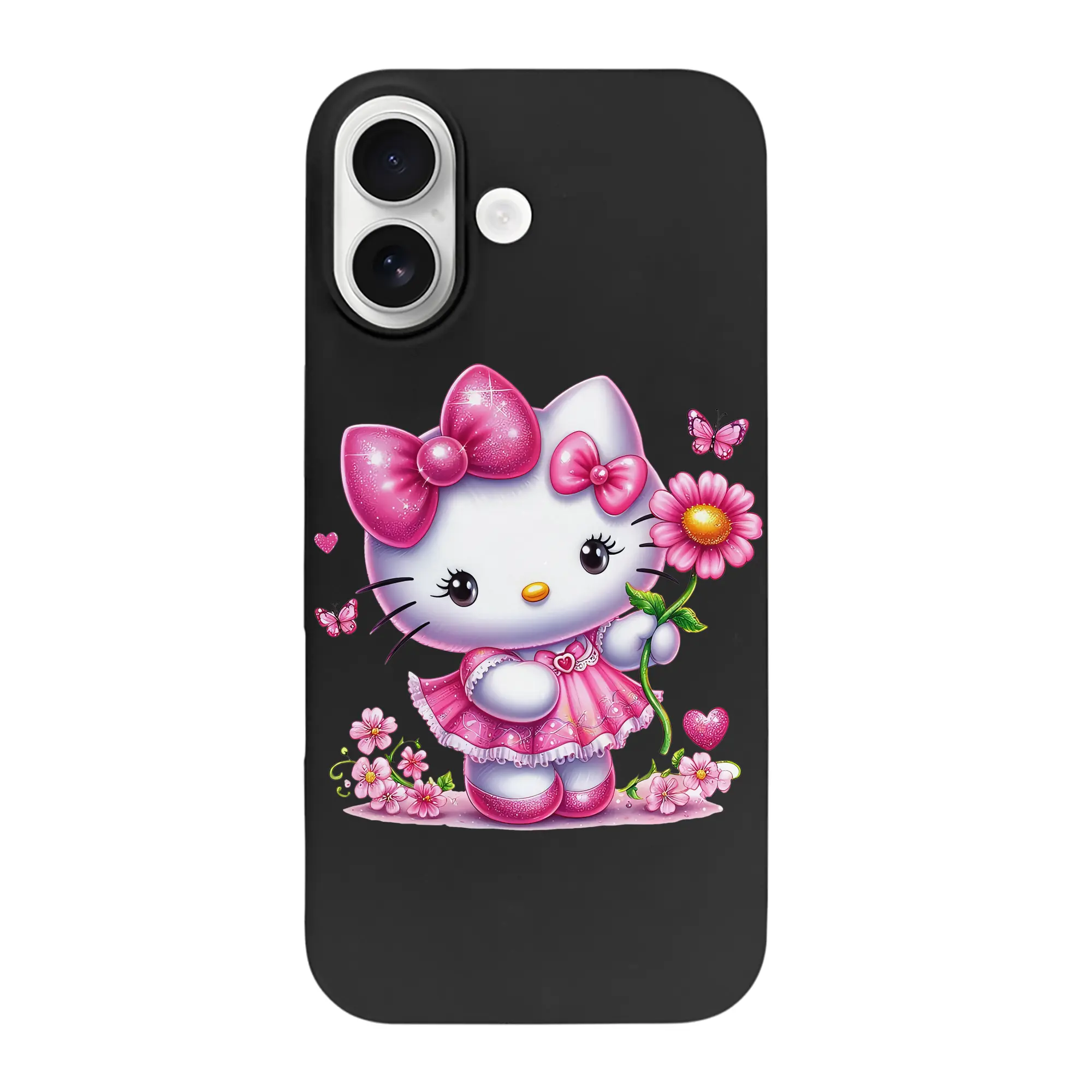 サンリオ グッズ,ハローキティ - iPhone 17 シリーズ シリコンケース 薄型 耐衝撃 指紋防止 ソフトタッチカバー 精密フィット 傷防止 保護ケース iPhone 17/17 Air/17 Pro/17 Pro Max 対応